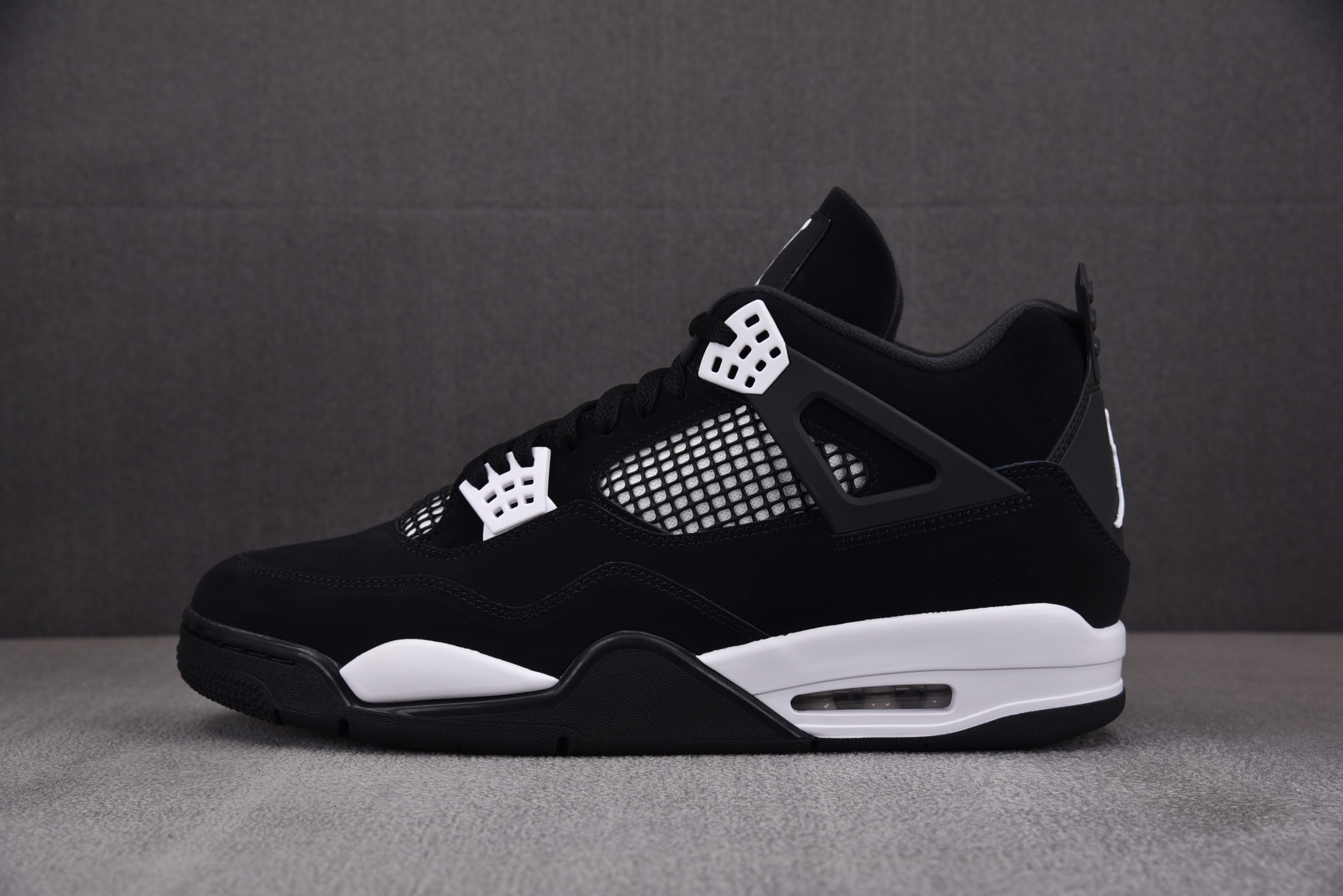 【KW绿X】Air Jordan 4 Retro“White Thunder”黑白雷电 FQ8138-001