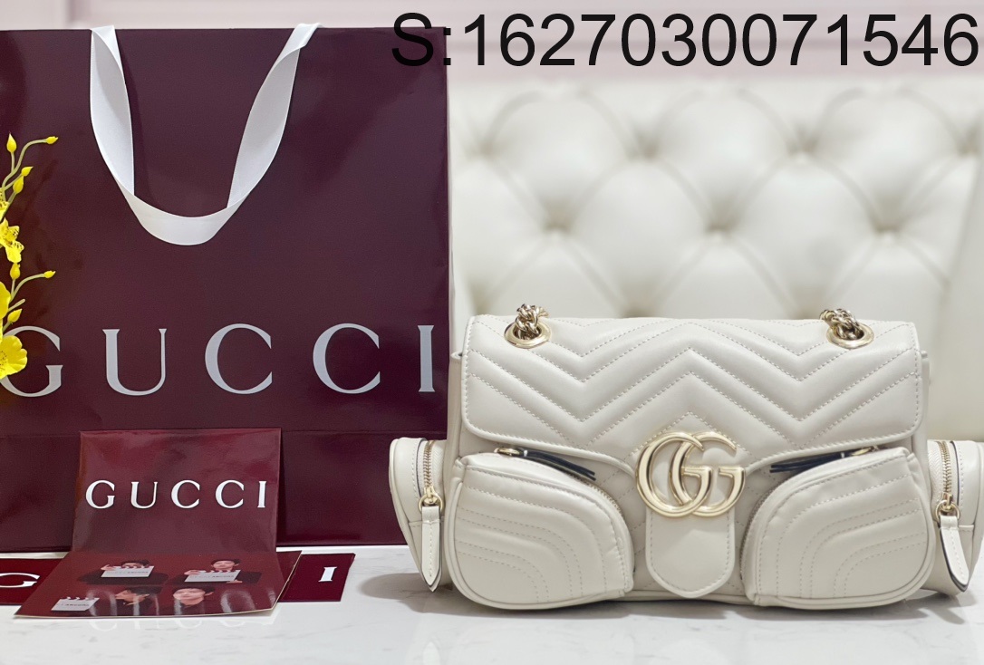 [JHL] 구찌 GG 토트백 795228 25.5*15*7cm 화이트 Gucci