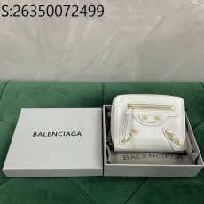 [dxg] 발렌시아가 양가죽 동전 반지갑 12*10*3cm 화이트 balenciaga