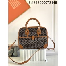 [리미티드] 고야드 암바사드 서류가방 PM 브라운 35*25*7cm Goyard