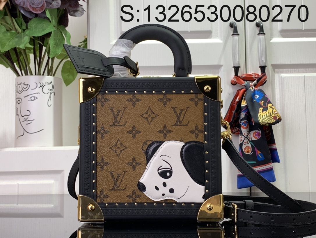 [88factory] 루이비통 Mini Square Trunk 박스 백  M11210 17*17*8cm LOUIS VUITTON