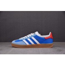 【TOP】AD Originals Gazelle Indoor 蓝色 IF9643 아디다스