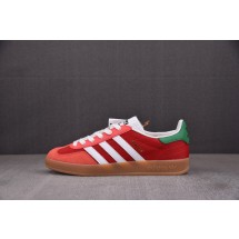 【TOP】AD Originals Gazelle Indoor 红白绿 IF9641