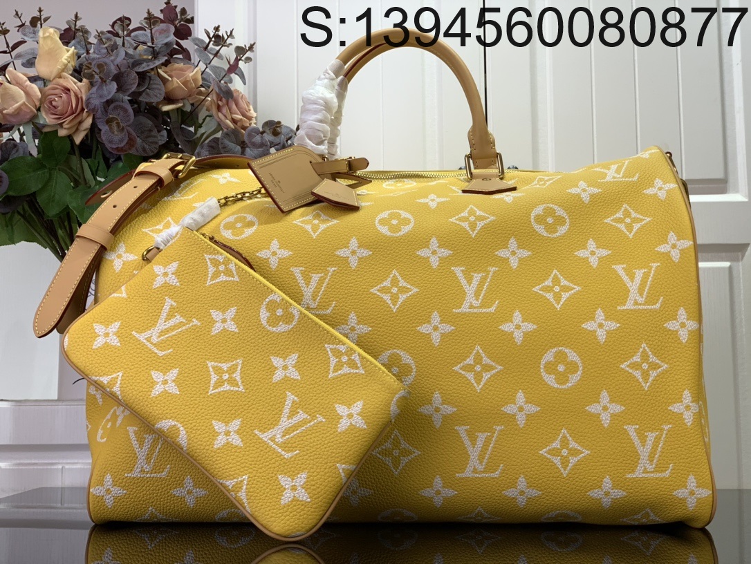 [88factory] 루이비통 스피디 P9 반둘리에 M11565 50*32*29cm 옐로우 LOUIS VUITTON