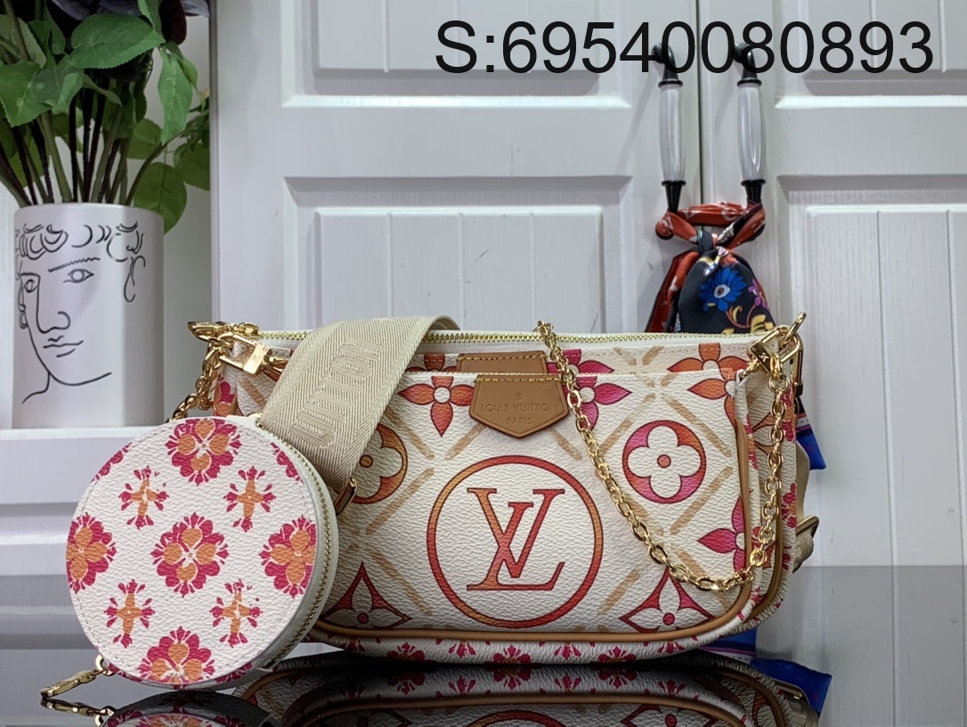 [88factory] 루이비통 멀티 포쉐트 24*13.5*4cm 레드 LOUIS VUITTON