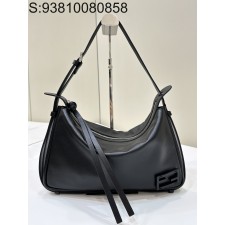 [니콜] 펜디 심플리 레더 숄더백 33*5*20cm 블랙 Fendi