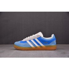 【TOP】Bad Bunny x AD Originals Gazelle Indoor 蓝白灰 IF9734 아디다스