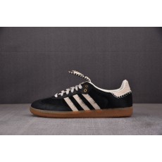 【PK】WALES BONNER x AD Originals Samba Pony Tonal 黑色 IE0580