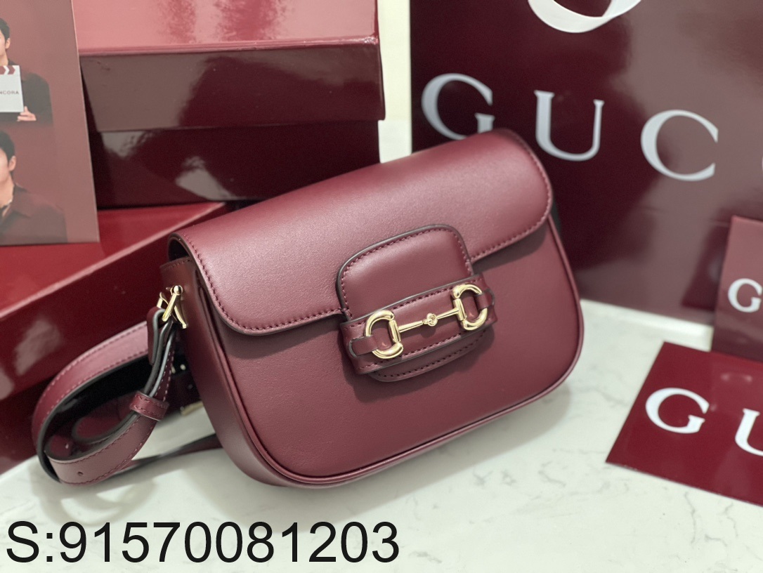 [JHL] 구찌 홀스빗 1955 숄더백 815205 20.5*14*5cm 와인 Gucci