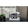 [JHL] 디올 MISS DIOR 북 토트백 26.6*21*14cm 화이트