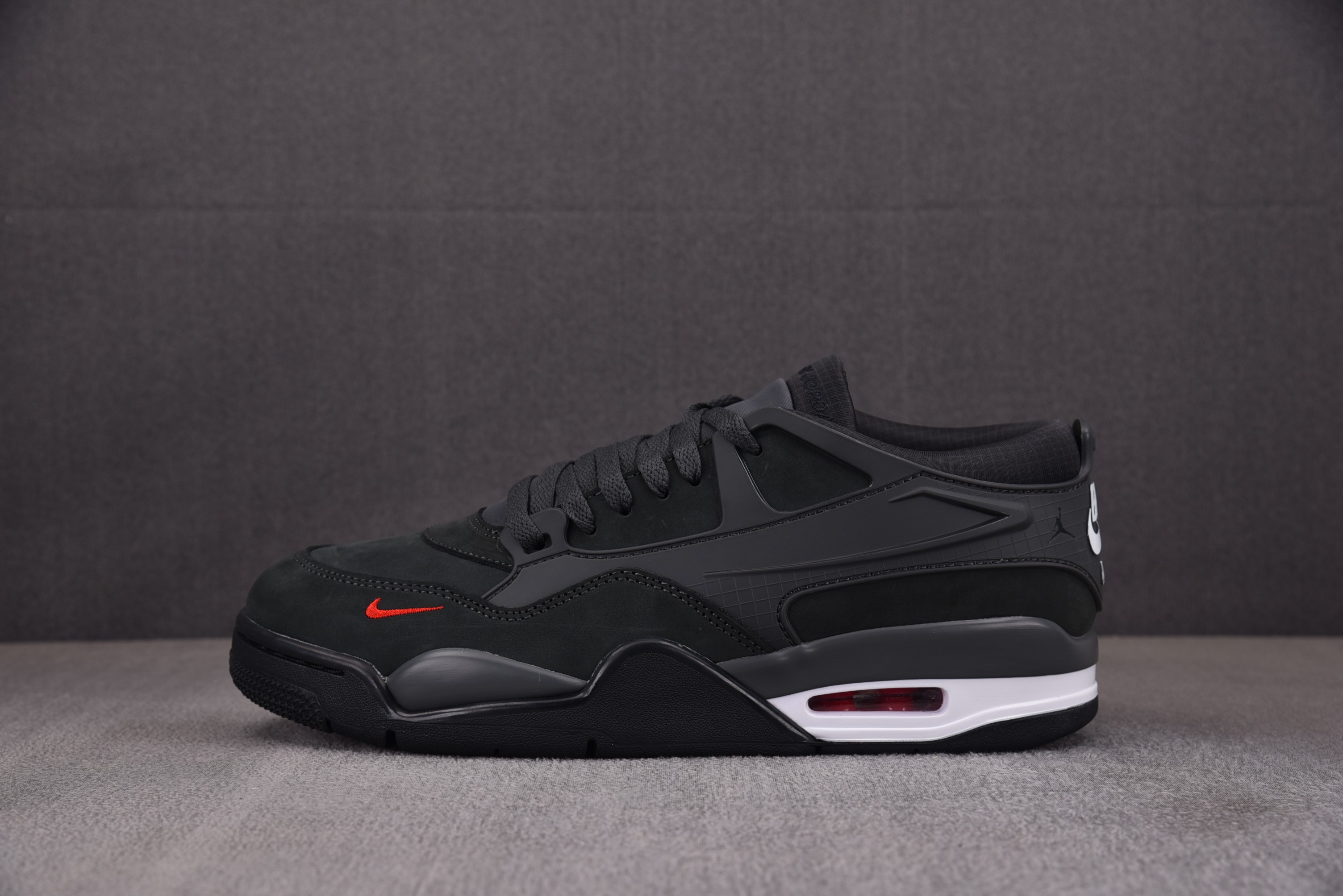 【纯原】Air Jordan 4 RM SP Nigel Sylvester Driveway Grey 灰黑 HF4334-004