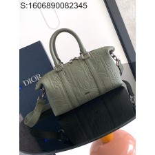 [JHL] 디올 위켄더 디올 그래비디 레더 그레인드 카프스킨 카키 31*18*12cm 