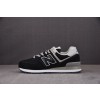 【纯原】New Balance NB 574 Black White 黑白 ML574EVB