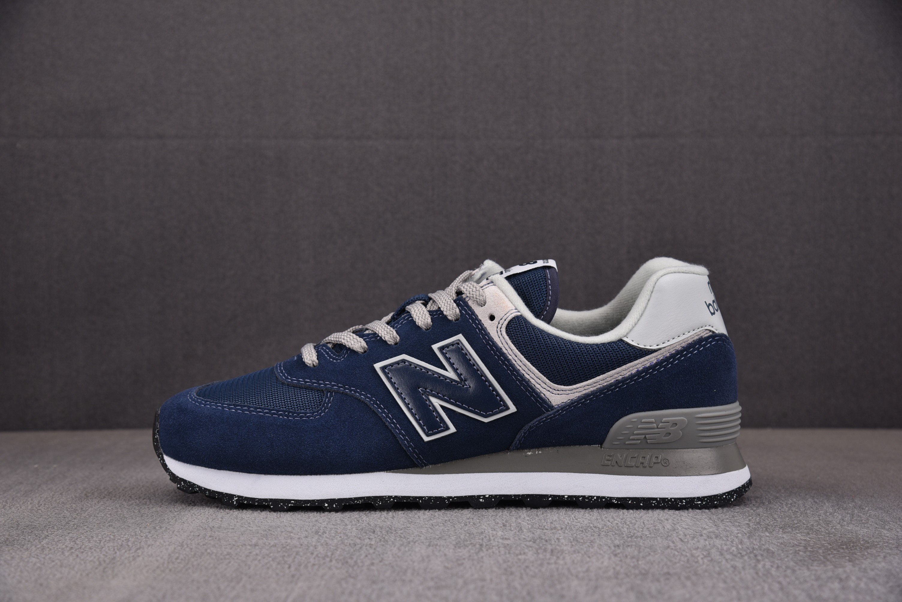 【纯原】New Balance NB 574 Navy White 海军蓝白 ML574EVN