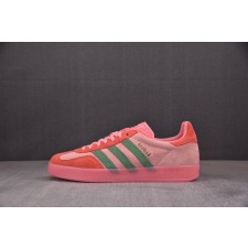 【纯原】Ad Gazelle Indoor Semi Pink Spark Preloved Scarlet 粉绿 IG6782 아디다스