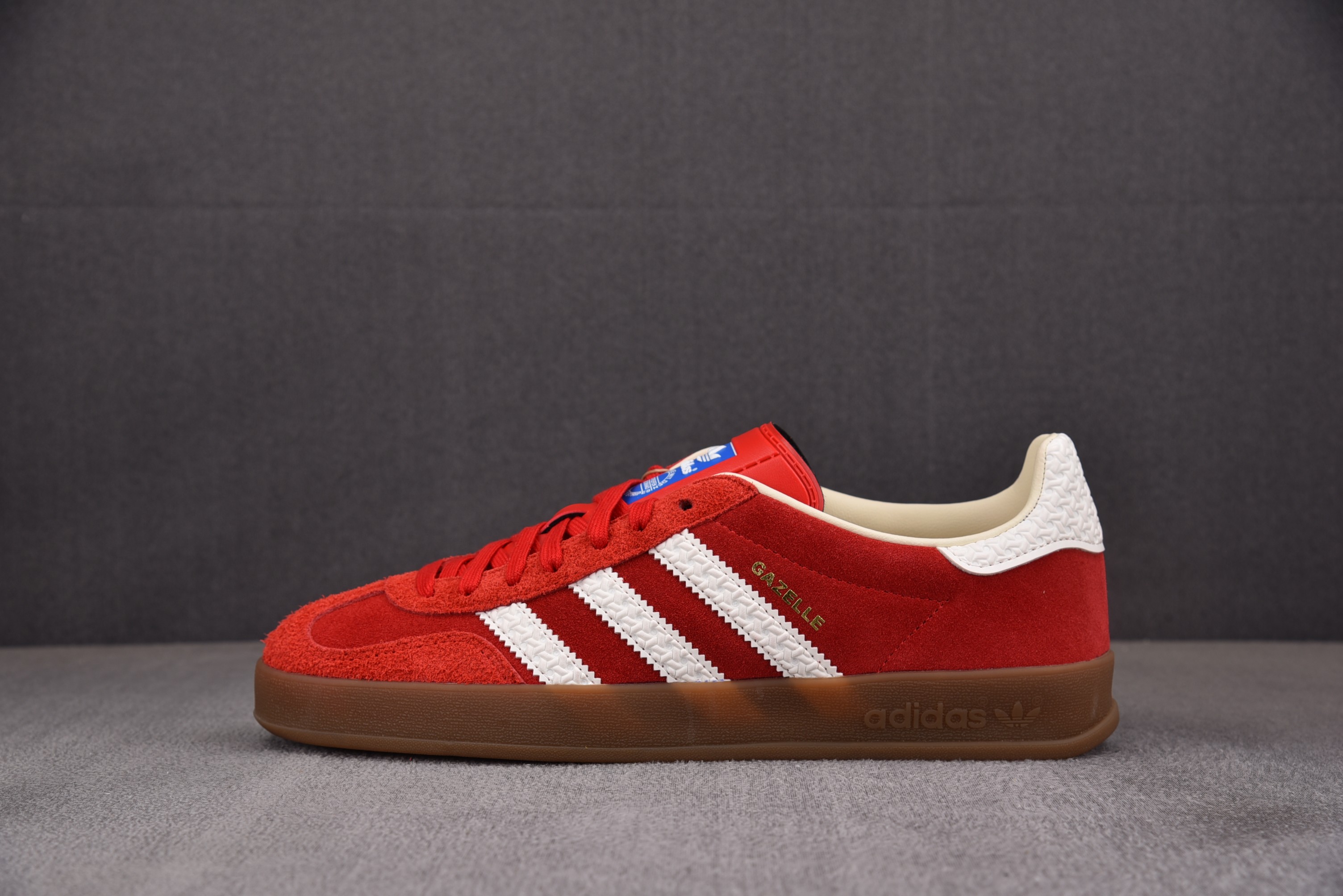 【PK】AD Originals Gazelle Indoor 红白 IF1808