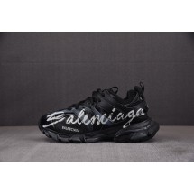 【OK】Balenciaga Track MULTICL 黑色涂鸦