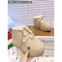 [152] UGG 24SS Pumped 레이스 업 스웨이드 앵크 부츠 베이지