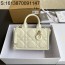 [JHL] 디올 북 토트백 까나쥬 라이트 베이지 미니 21.5*13*7.5cm Dior