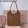 [JHL] 미우미우 아이비 레더 토트백 35*40cm 5BG231 브라운 miumiu