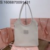 [JHL] 미우미우 아이비 레더 토트백 35*40cm 5BG231 화이트 miumiu