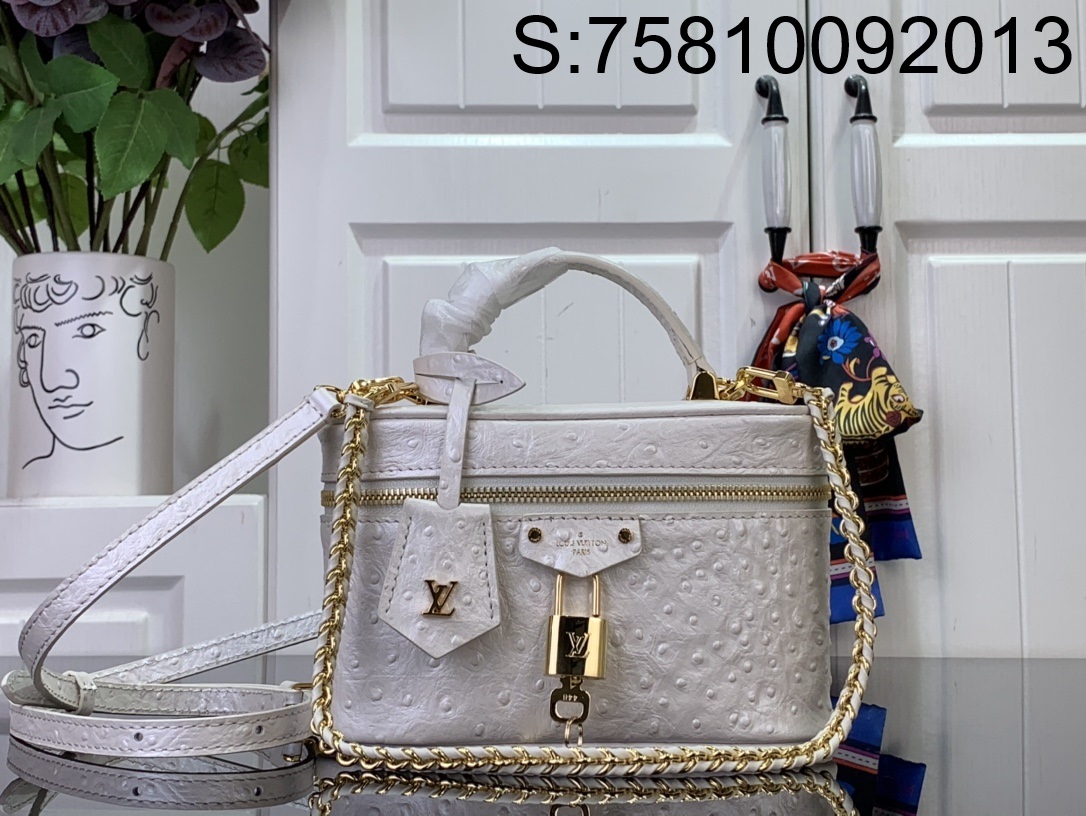 [88factory] 루이비통 베니티 체인 파우치 화이트 N85820 19*11.5*6.5cm LOUIS VUITTON