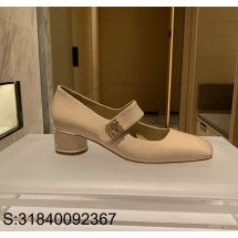 [QR 5009] 디올 24SS Miss Dior 미들힐 펌프스 누드