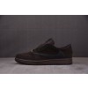 【LW】Air Jordan 1 Retro Low OG SP Travis Scott Velvet Brown 黑棕 DM7866-202