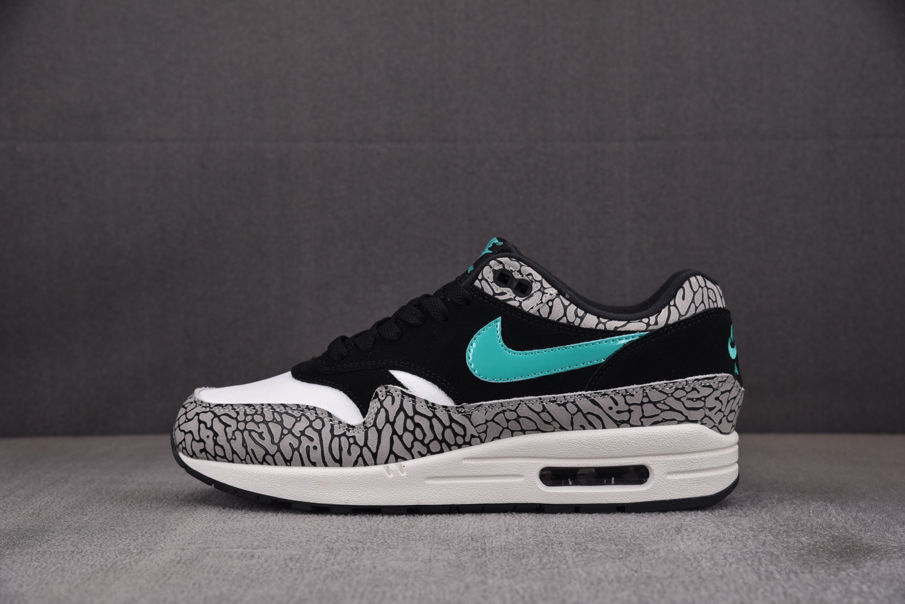 【OWF】Nike Air Max 1 Atmos Elephant 大象 灰裂纹 908366-001