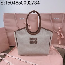 [JHL] 미우미우 캔버스 토트백 5BG281 28*26*12.5cm