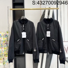 V공장 디올 스톤아일렌드 24FW 소매 로고 자켓 블랙