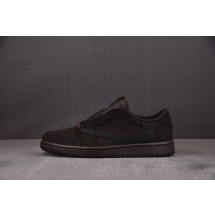 【LJR】Air Jordan 1 Retro Low OG SP Travis Scott Velvet Brown 黑棕 DM7866-202