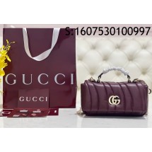 [JHL] 구찌 GG 밀라노 숄더백 806017 21*12.5*4.5cm 와인 Gucci