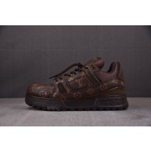 【BQ】LOUIS VUITTON Trainer Maxxi 路易威登 小胖丁 棕褐色 루이비통