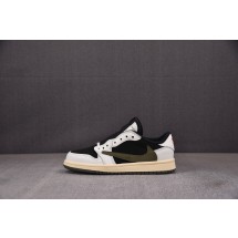 【Y3 KIDS】Air Jordan 1 Retro Low OG SP Travis Scott Olive (PS) 橄榄绿 DZ5909-106