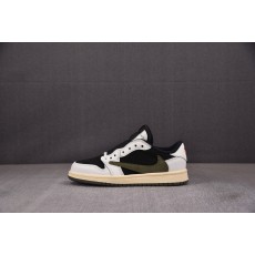 【Y3 KIDS】Air Jordan 1 Retro Low OG SP Travis Scott Olive (PS) 橄榄绿 DZ5909-106