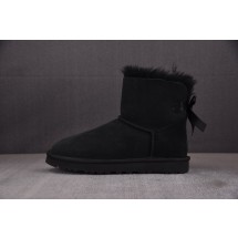 UGG Mini Bailey Bow II Black 黑色 1016501 어그