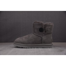 UGG Mini Bailey Button II Grey 灰色 1016422