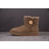 UGG Mini Bailey Button II 棕色 1016422