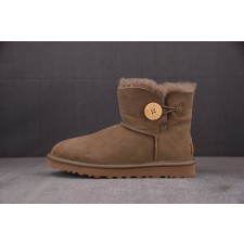 UGG Mini Bailey Button II 棕色 1016422