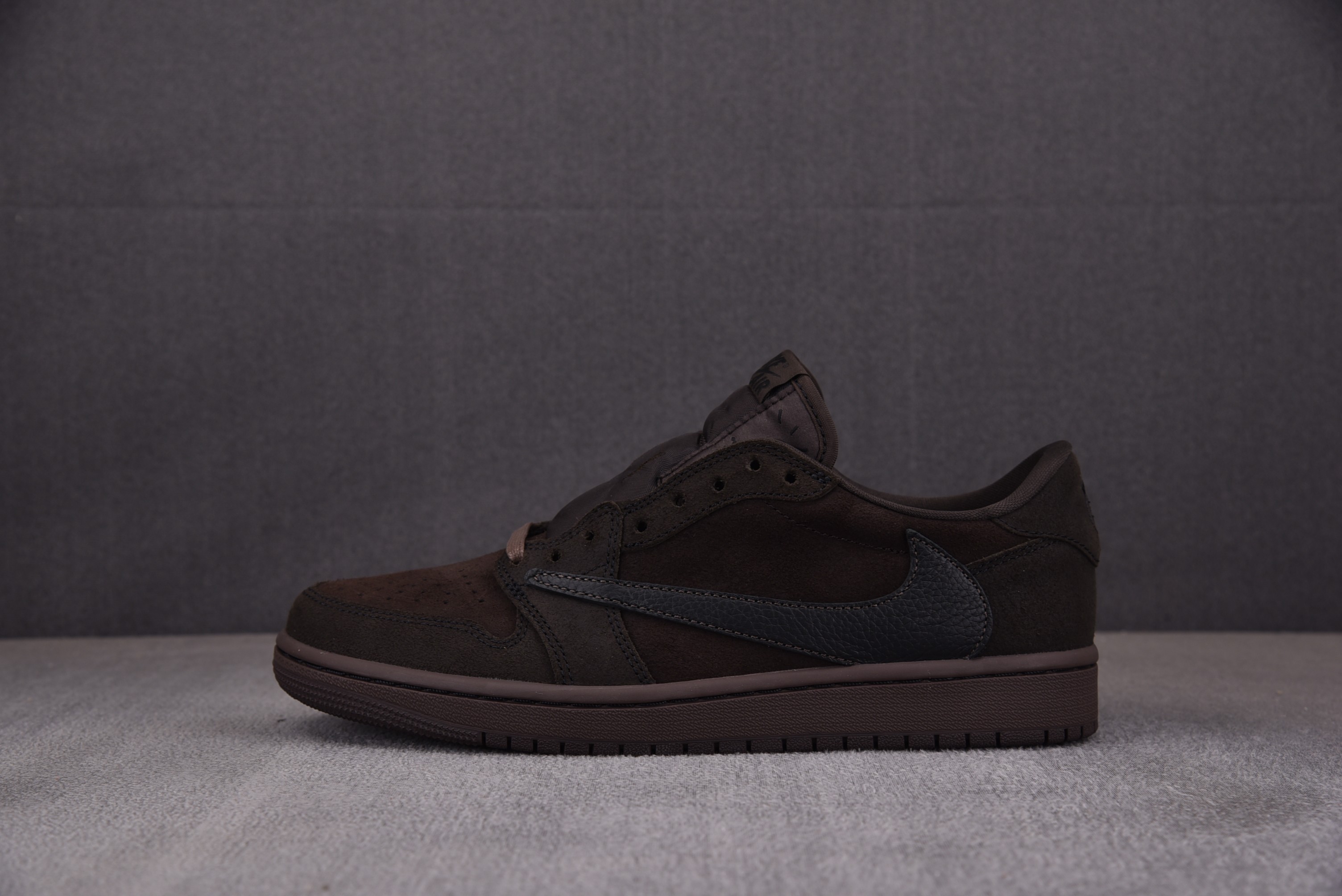 【FK】Air Jordan 1 Retro Low OG SP Travis Scott Velvet Brown 黑棕 DM7866-202