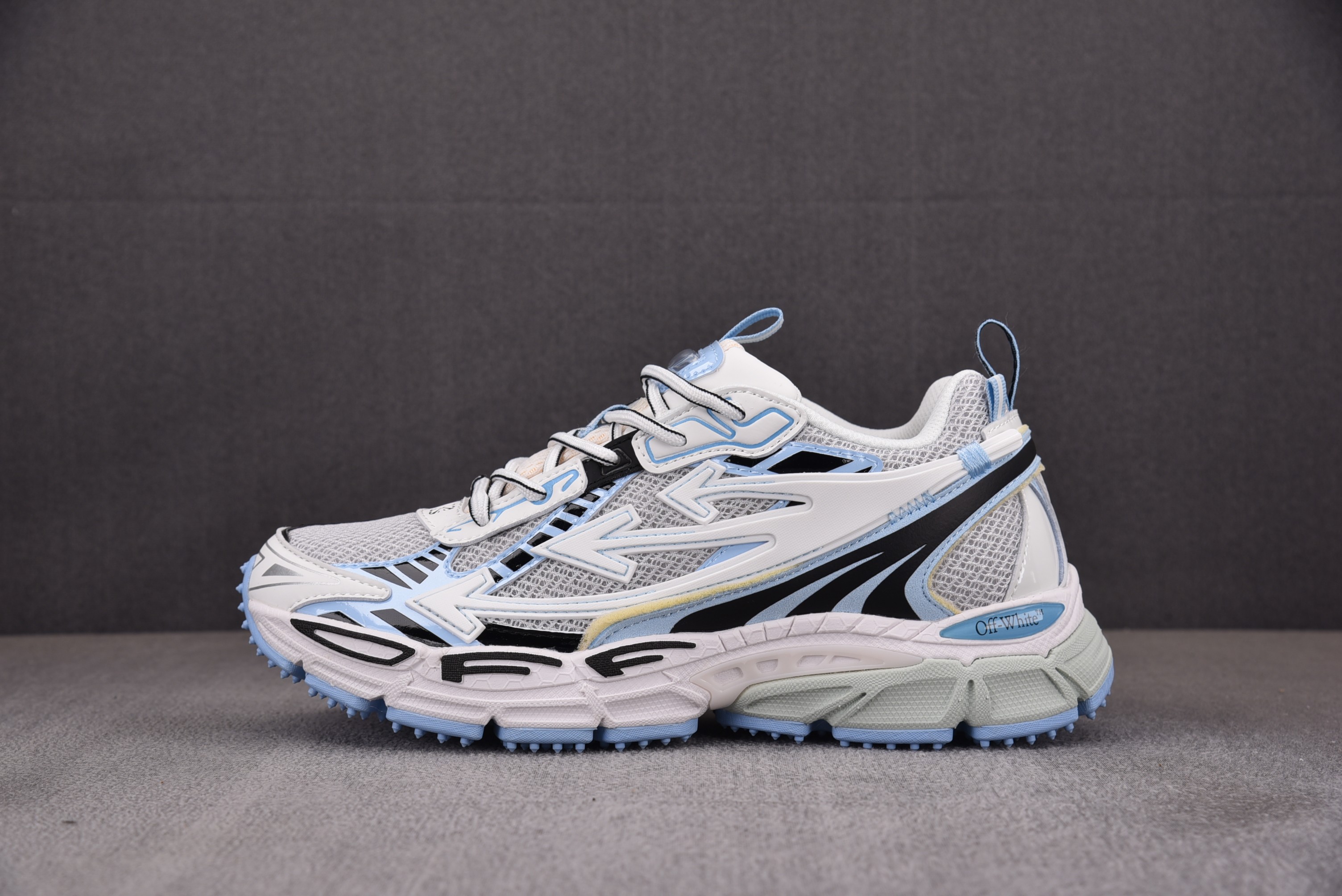 【纯原】OFF-WHITE Be Right Back White Light Blue 浅蓝白