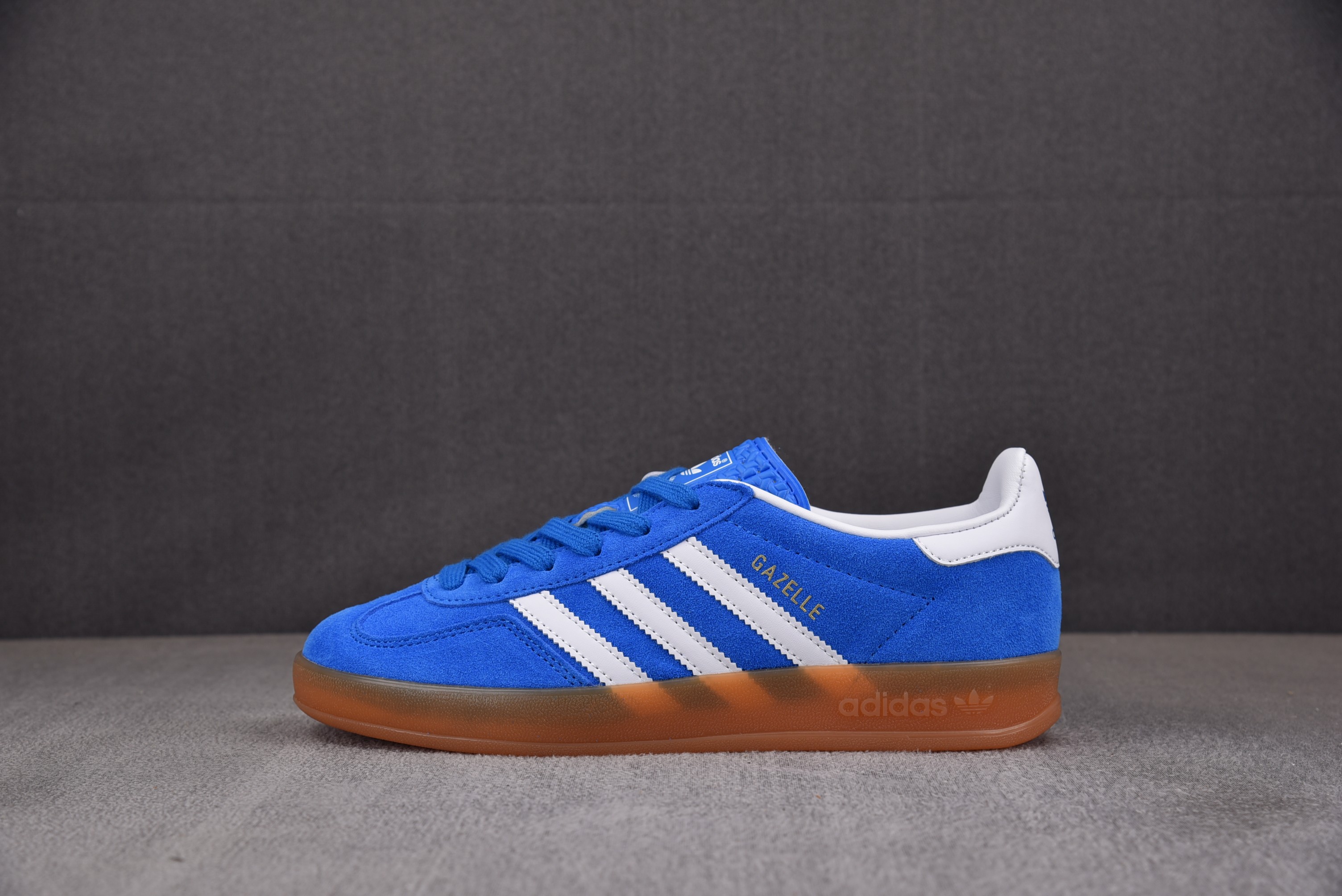 【TOP】AD Gazelle Indoor Blue Bird Cloud White 蓝白 JI2061