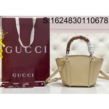 [JHL] 구찌 뱀부 탑 핸들백 토트백 805832 27*14*11.5cm 크림 Gucci