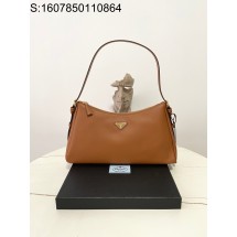 black frame 공장 프라다 에메 숄더백 1BC228 39*23*12cm 꼬냑 라지 Prada