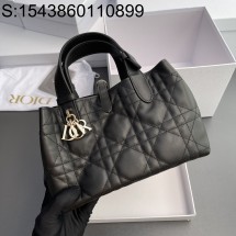 [JHL] 디올 뚜주흐 까나쥬 백 블랙 스몰 M2822 23*14*12cm Dior