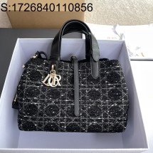 [JHL] 디올 뚜주흐 토트백 미듐 M2821 28.5*21.5*17cm 블랙 Dior