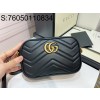 [JHL] 구찌 GG 마몽 집 탑 마들라세 백 448065 18cm 블랙 Gucci