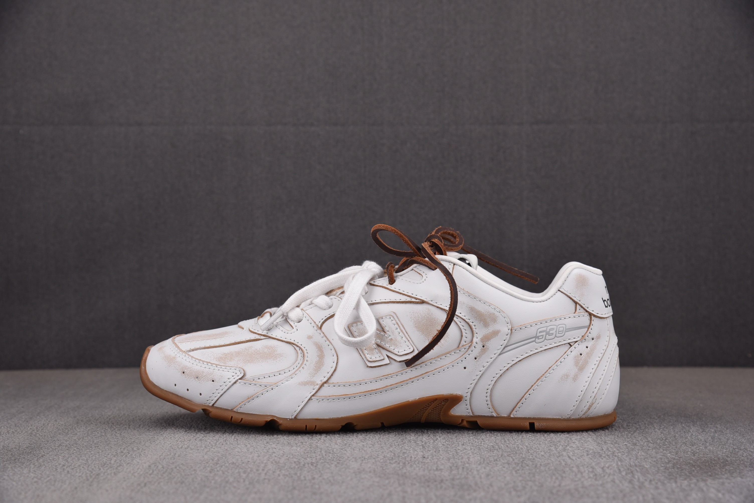 【GD】New Balance 530 SL Miu Miu White Gum (Women's) 白皮做旧 뉴발란스