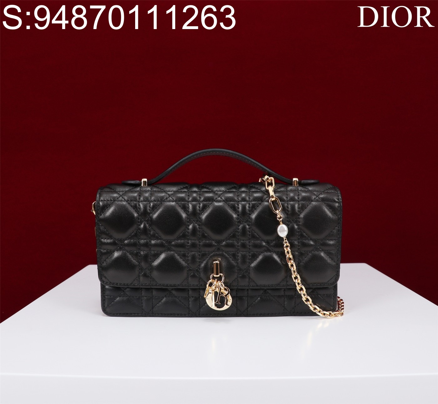 [JHL] 디올 까나쥬 양가죽 탑 핸들 백 S0980 21*11.5*4.5cm (컬러 문의) Dior